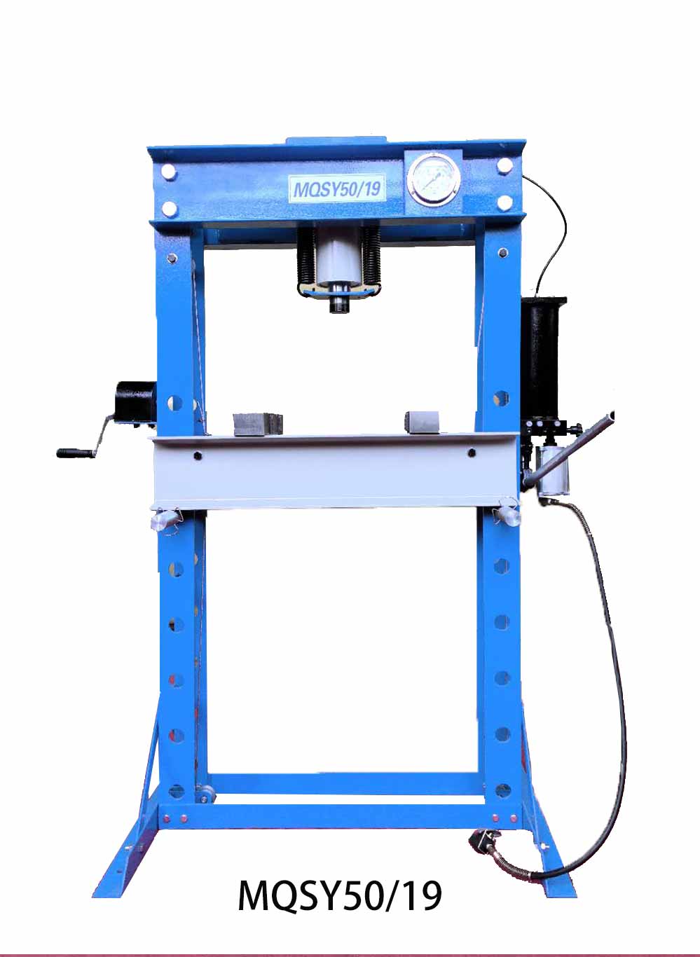 MQSY50/19氣動加手動油壓機-揚州市天宇機電設(shè)備有限公司